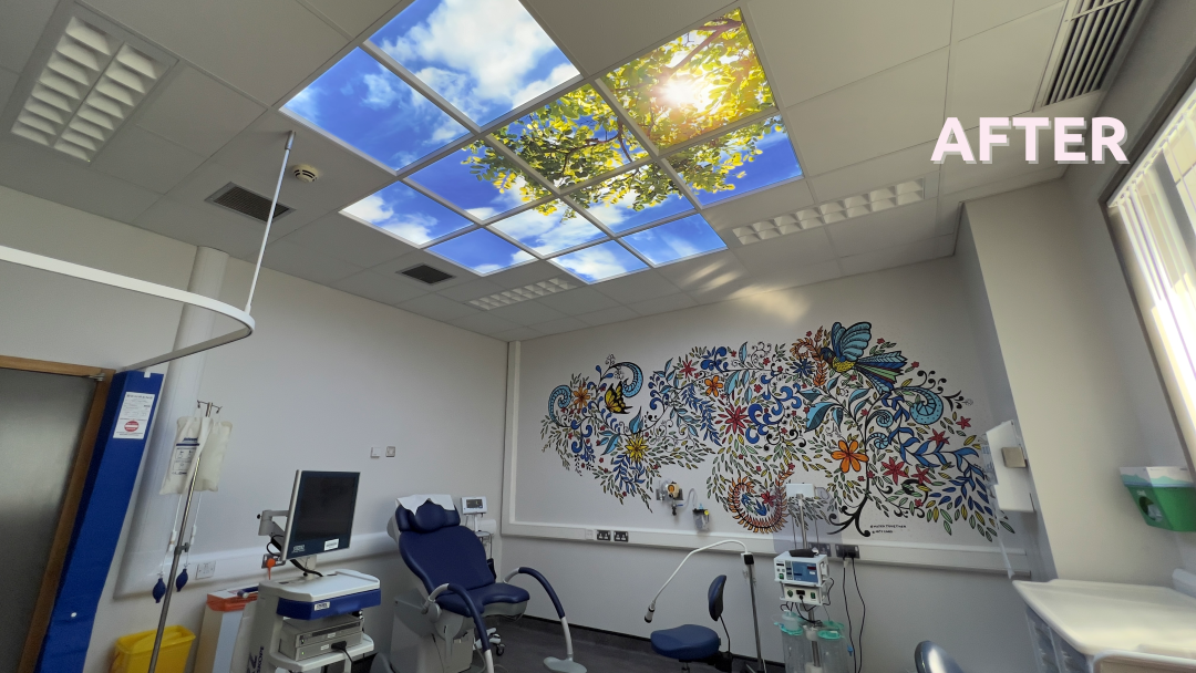LED Sky Ceiling After