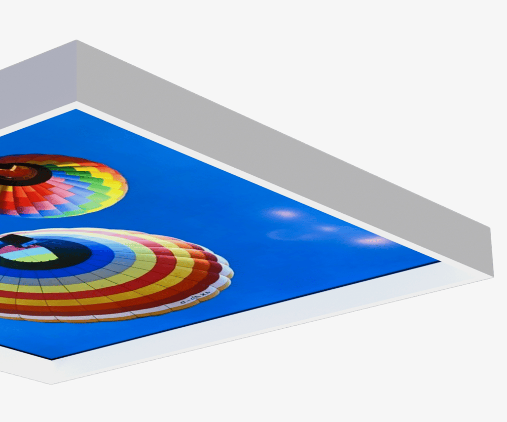 LED Sky Ceiling recessed panel.