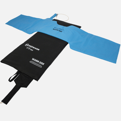 Medwarm mattress and arm blanket.