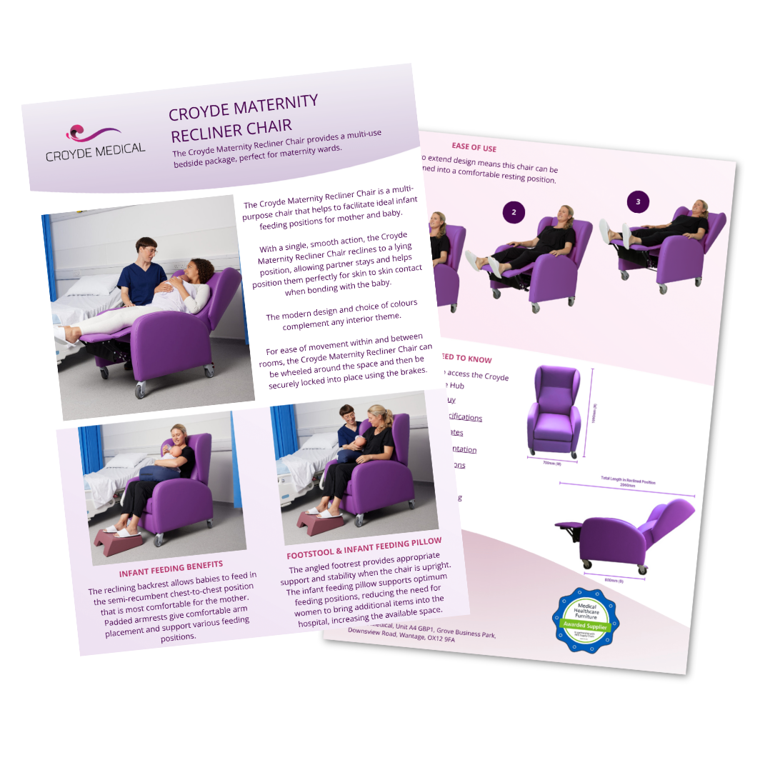 Maternity Recliner Flyer Icon