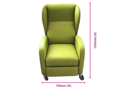 Recliner Upright Dimensions