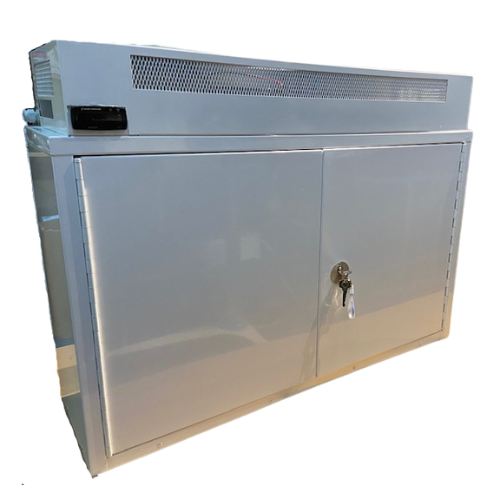 QED Wall-Mounted Medicine CRT Cabinet.