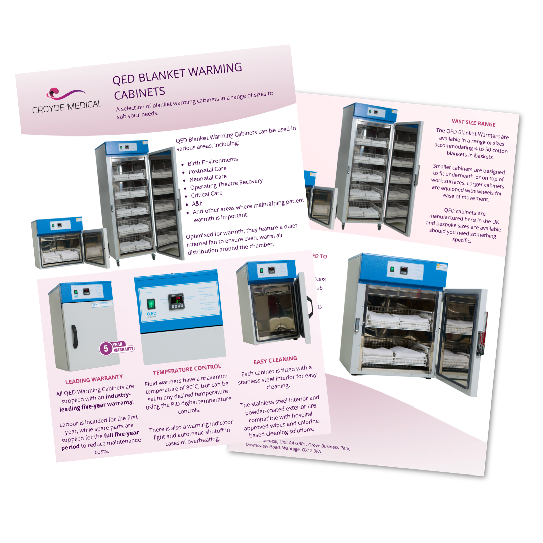 Blanket Warming Cabinet Flyer Icon