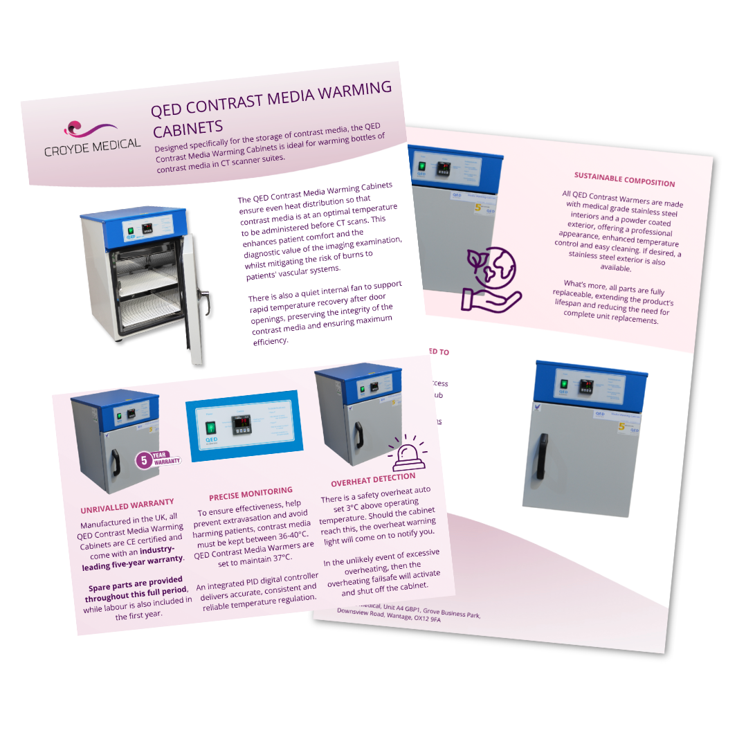 Contrast Media Cabinets Flyer Icon