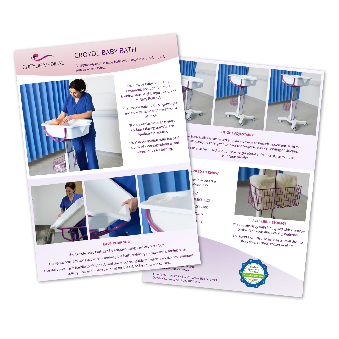 Croyde Baby Bath Flyer Icon