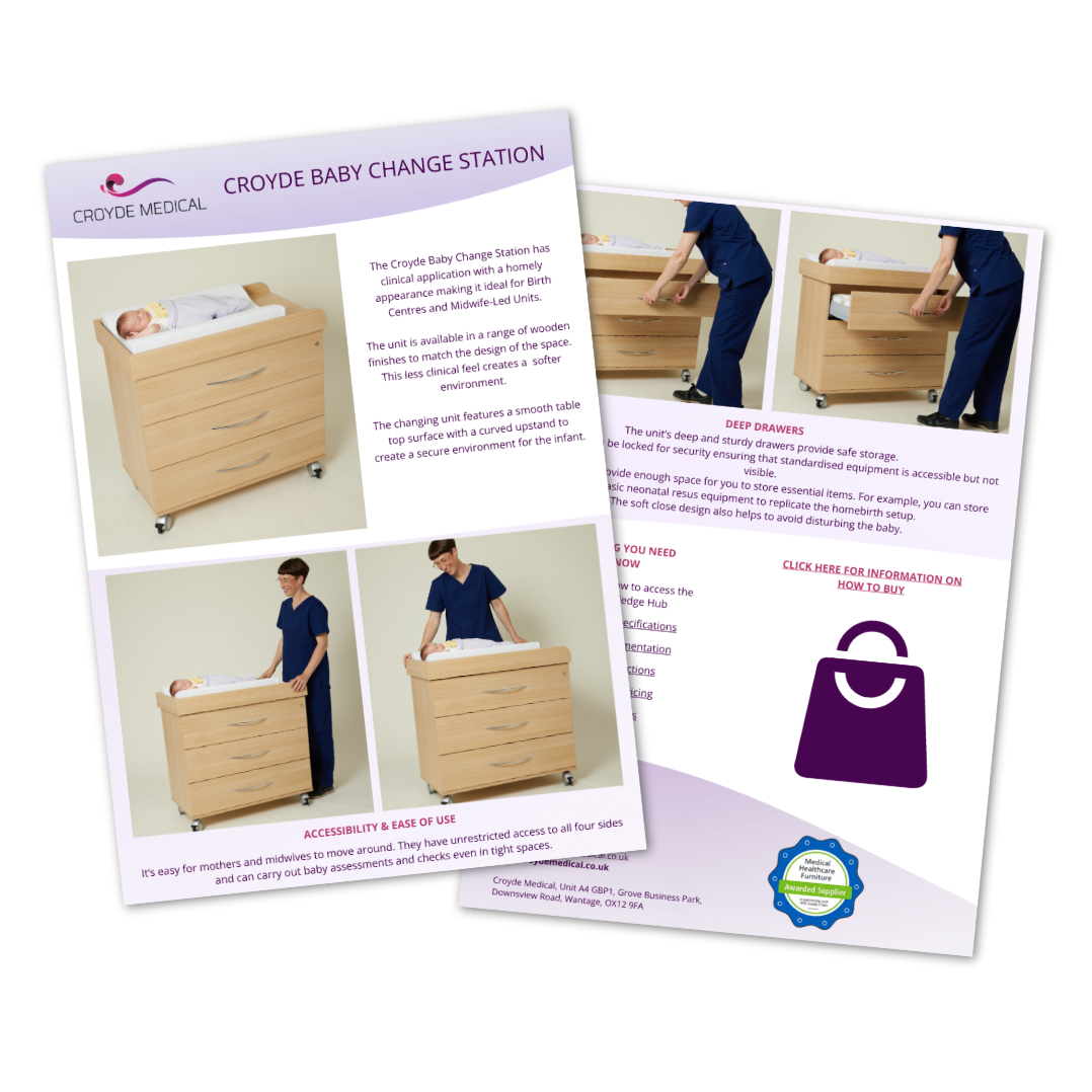 Croyde Baby Change Station Flyer Icon