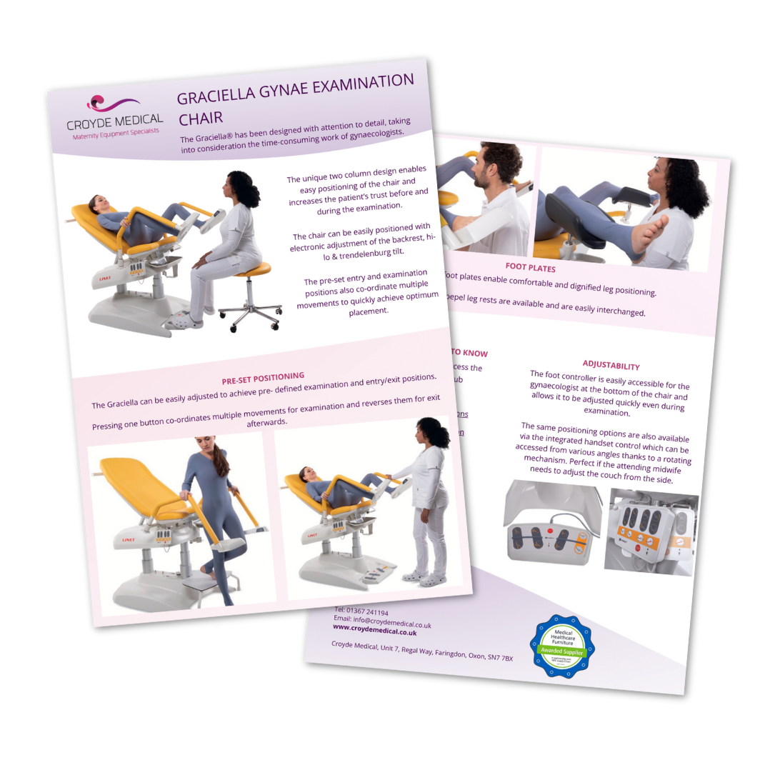 Graciella Gynae Examination Chair One Pager Icon