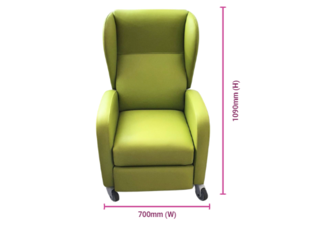 Recliner Upright Dimensions