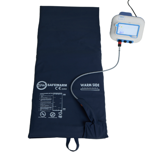 Safewarm patient warming mattress & control unit Safewarm patient warming mattress & control unit